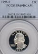 1995-S 25C PR69DCAM