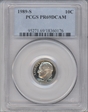 1989-S 10C PR69DCAM