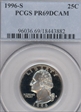 1996-S 25C PR69DCAM