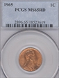 1965 1C MS65RD