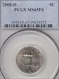 2008-D 5C MS65FS
