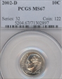 2002-D 10C MS67
