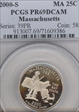2000-S 25C Massachusetts PR69DCAM