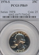 1970-S 25C PR69