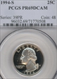 1994-S 25C PR69DCAM