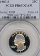 1987-S 25C PR69DCAM