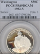1982-S 50C Washington PR69DCAM