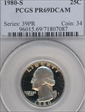 1980-S 25C PR69DCAM
