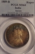 1889-B Rupee SW-6.111 Incuse MS64