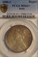 1888-C Rupee SW-6.105 Prid-129 MS63+