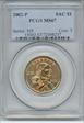 2002-P SAC$1 MS67