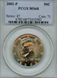 2002-P 50C MS68