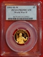 1991-95-W $5 World War II PR69DCAM