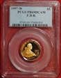 1997-W $5 F.D.R. PR69DCAM