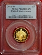 2011-W $5 United States Army PR69DCAM