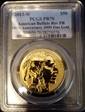 2013-W $50 American Buffalo Rev PR 100th Anniversary .9999 Fine Gold PR70
