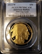 2014-W $50 American Buffalo .9999 Fine Gold PR70DCAM