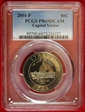 2001-P 50C Capitol Visitor PR69DCAM