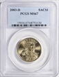2003-D SAC$1 MS67