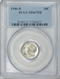 1946-D 10C MS67FB