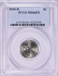 2010-D 5C MS66FS