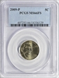2009-P 5C MS66FS