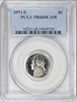 1971-S 5C PR68DCAM