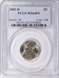 2003-D 5C MS64FS