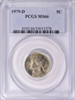1979-D 5C MS66