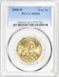 2008-D SAC$1 MS66