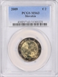 2009 € 2 MS63