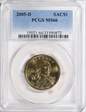 2005-D SAC$1 MS66
