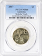 2017 $1 Kokoda Track MS66
