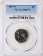 1997-P 5C MS66FS