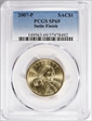 2007-P SAC$1 Satin Finish SP69