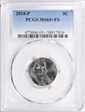 2018-P 5C MS65+ FS