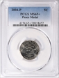 2004-P 5C Peace Medal MS65+ 