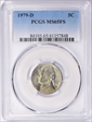 1979-D 5C MS65FS