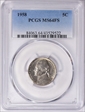 1958 5C MS64FS