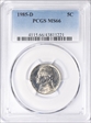 1985-D 5C MS66