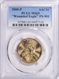 2000-P SAC$1 "Wounded Eagle" FS-901 MS65