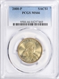2000-P SAC$1 MS66