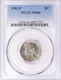 1982-P 5C MS66