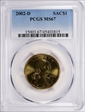 2002-D SAC$1 MS67