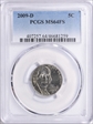 2009-D 5C MS64FS