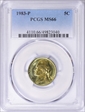1983-P 5C MS66