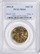 2001-D SAC$1 MS66