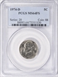 1974-D 5C MS64FS