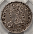 1837 10C Capped Bust XF45
