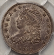 1828 10C Small Date AU53